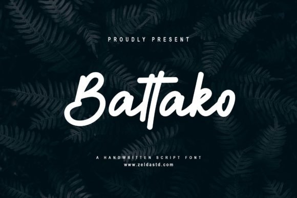 Battako Font for Modern Web Design