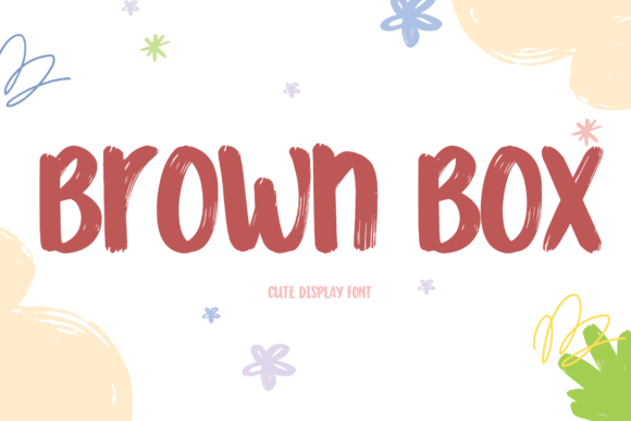 Brown Box: A Handwritten Font for Editorial Design