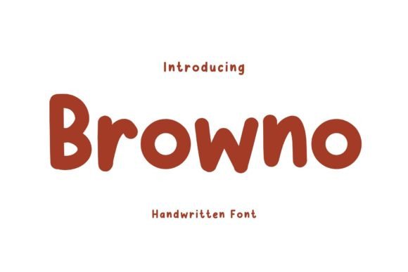 Browno: A Playful Font for Professional Branding