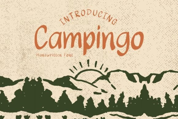 Campingo: A Playful Font for Creative Campaigns