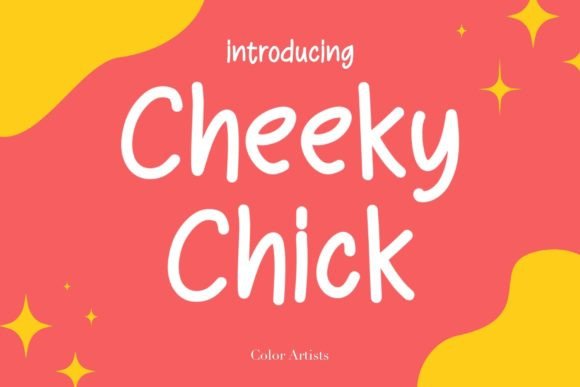 Cheeky Chick Font: A Playful Touch for Handmade Creations