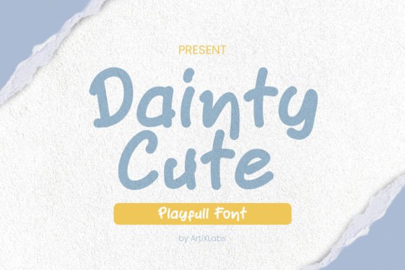 Dainty Cute Font for Brand Campaigns
