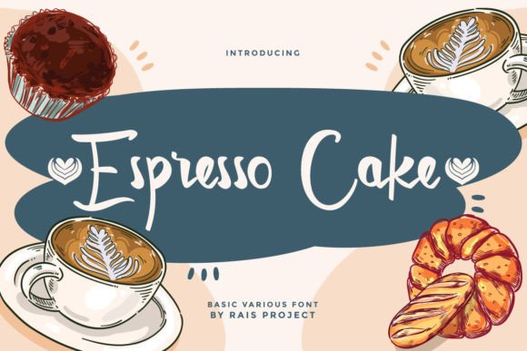 Espresso Cake Font for Eye-Catching Digital Campaigns