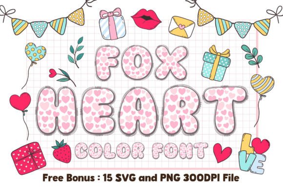 Fox Heart: A Font That Speaks in Soft Whispers