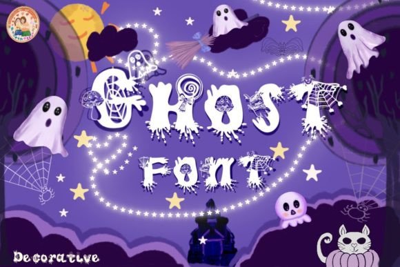 Ghost Fonts for Halloween Web Design
