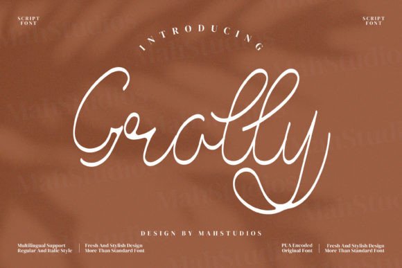 Grolly: A Stylish Script Font for Your Brand