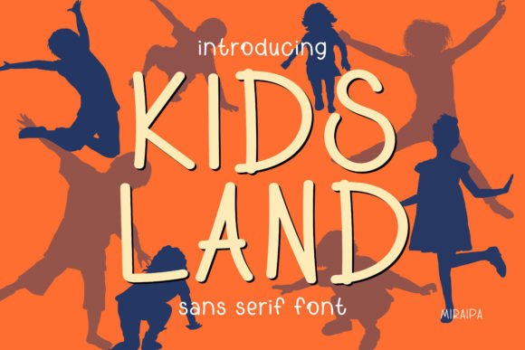 Kids Land Font for Branding Projects