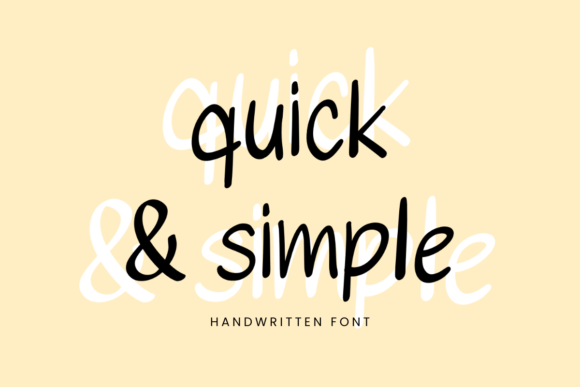 Quick and Simple Font for Clearer Campaign Messaging
