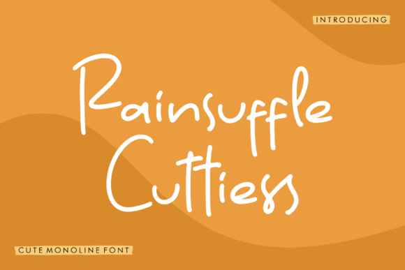Rainsuffle Cutties: A Font That Elevates Campaign Design