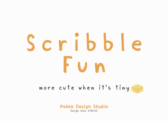 Scribble Fun: A Playful Display Font for Web Design
