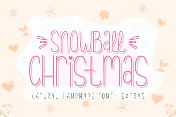 Snowball Christmas Font for Cozy Branding
