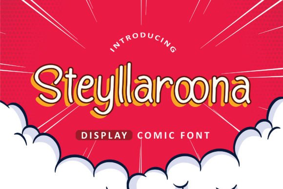Steyllaroona: A Playful Handwritten Font for Editorial Design