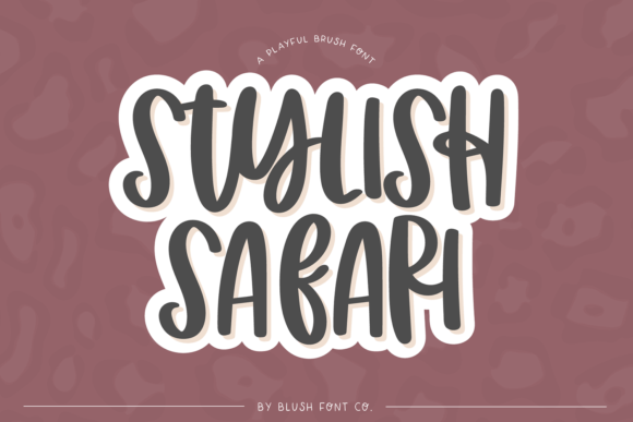 Stylish Safari Font Review for Branding and Creative Projects
