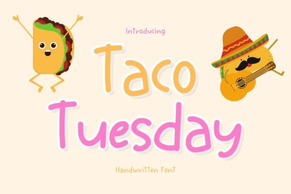 Taco Tuesday Font for a Polished Brand Look