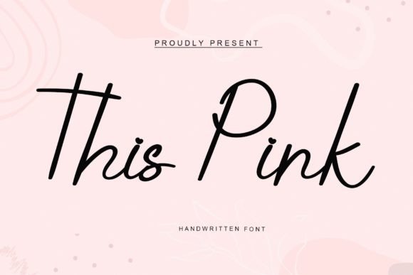 This Pink Font for Branding That Feels Personal