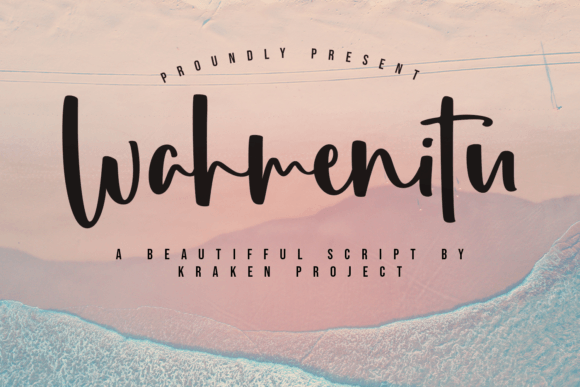Wahmenitu: A Handwritten Font for Digital Creativity
